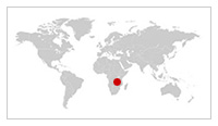 Kenya on World Map